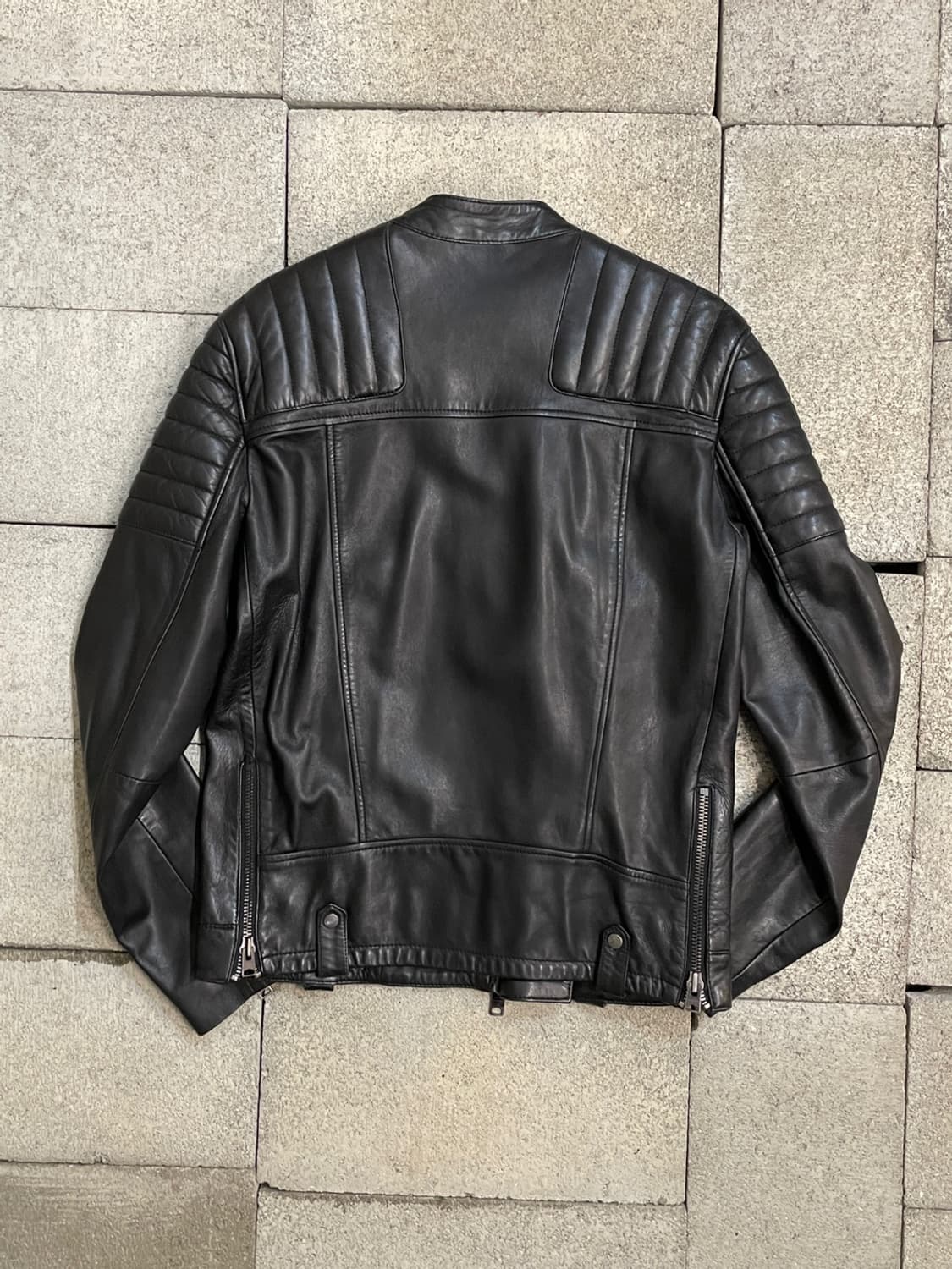 올세인츠 재스퍼 바이커 레더 자켓 상품이미지4