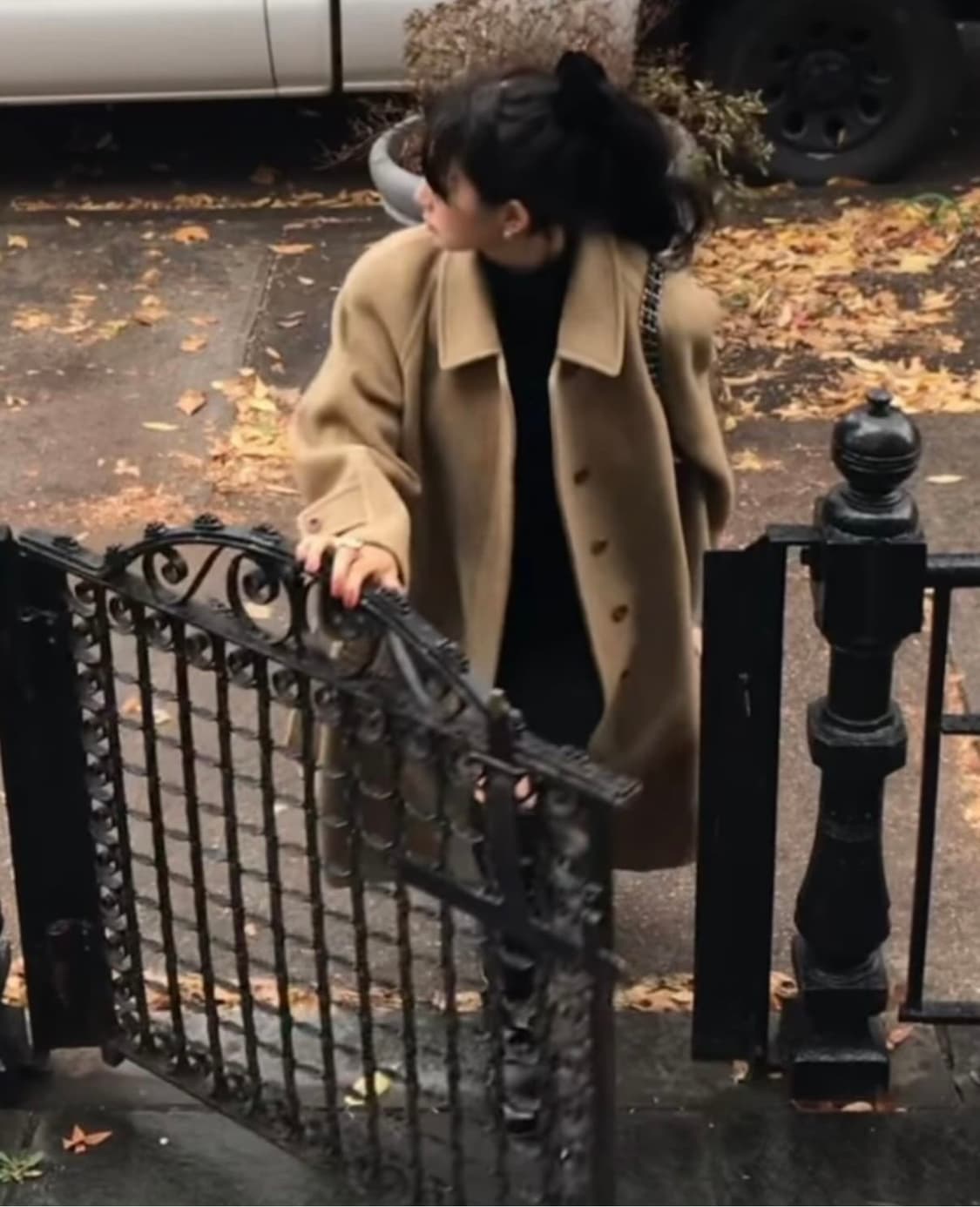 더바넷 헤링본 코트 상품이미지5