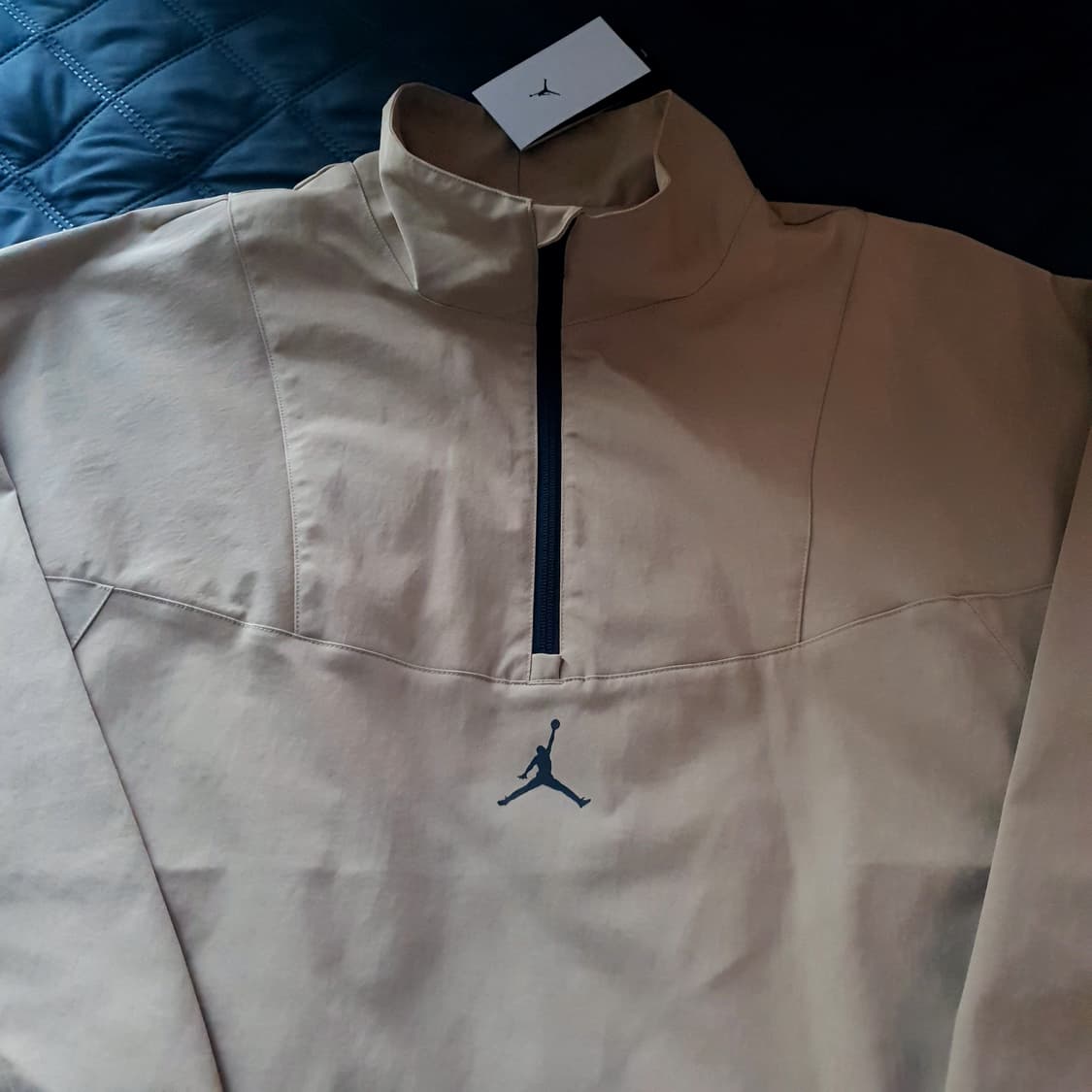 새제품XL(110)나이키 조던 골프 아노락 바람막이 자켓 베이지 브라운 상품이미지6