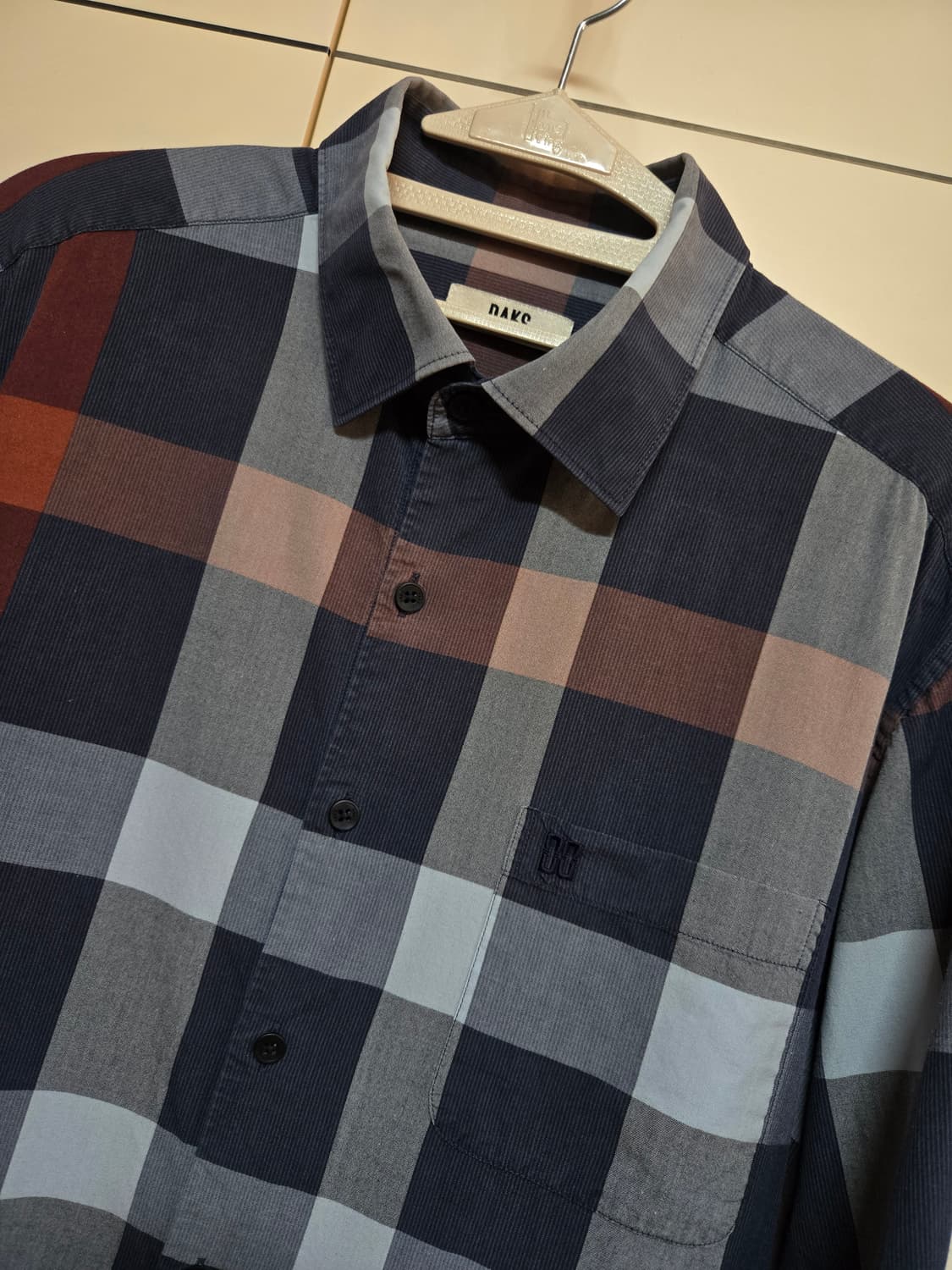 닥스 남성 체크셔츠 상품이미지2