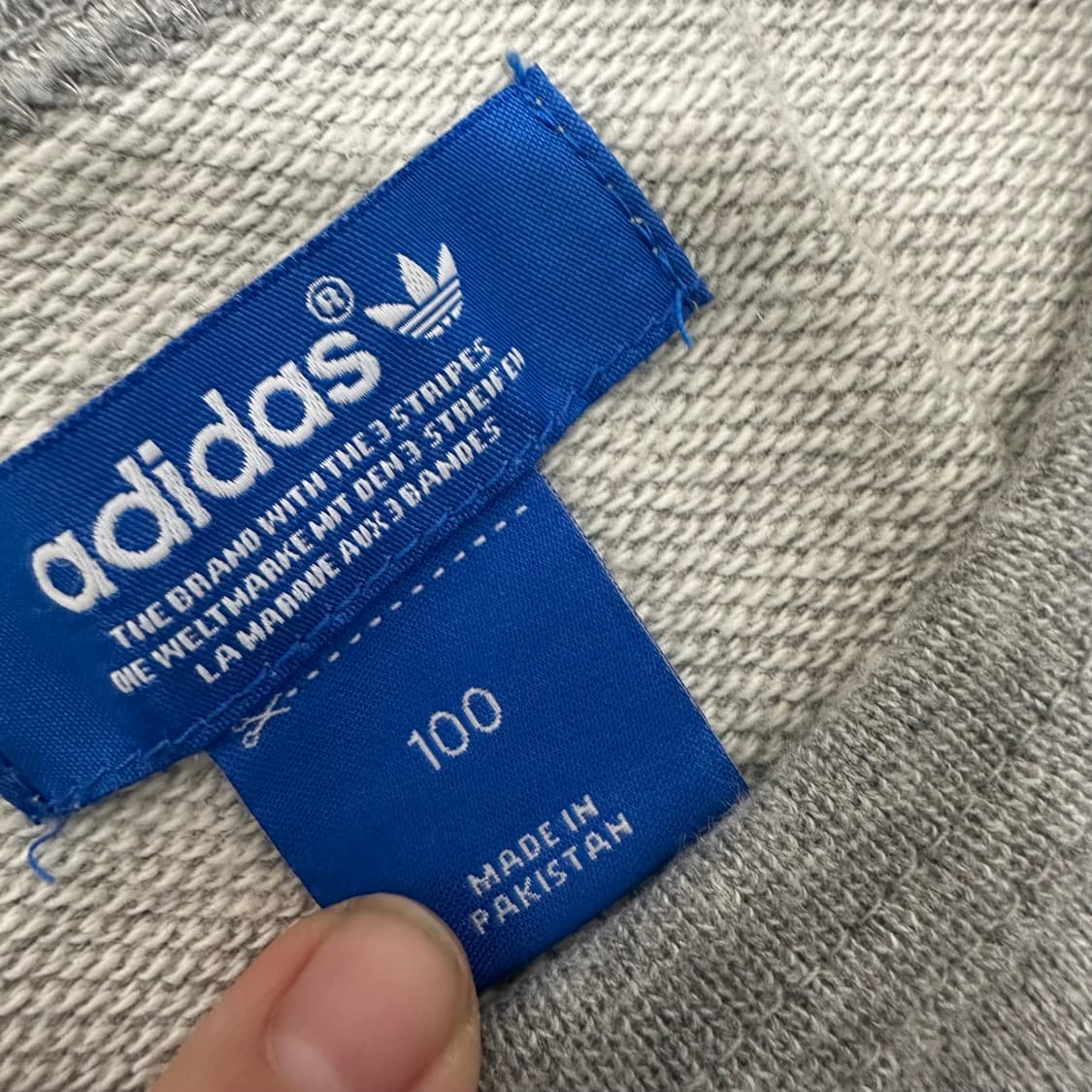 아디다스 맨투맨 그레이 100(L) 상품이미지5