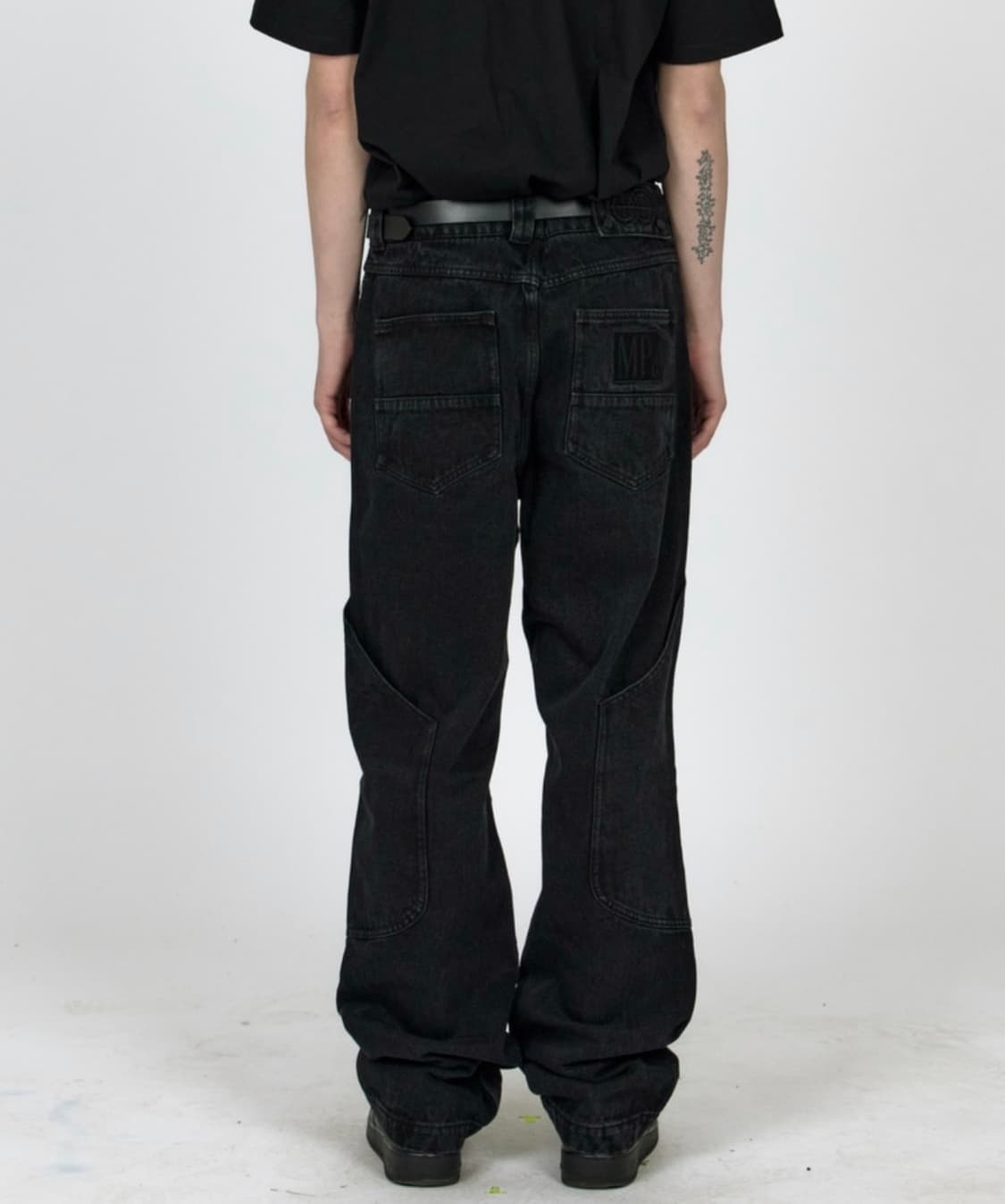 [S] 플라스틱프로덕트 카프 포켓 팬츠  블랙 Calf  pants 상품이미지2