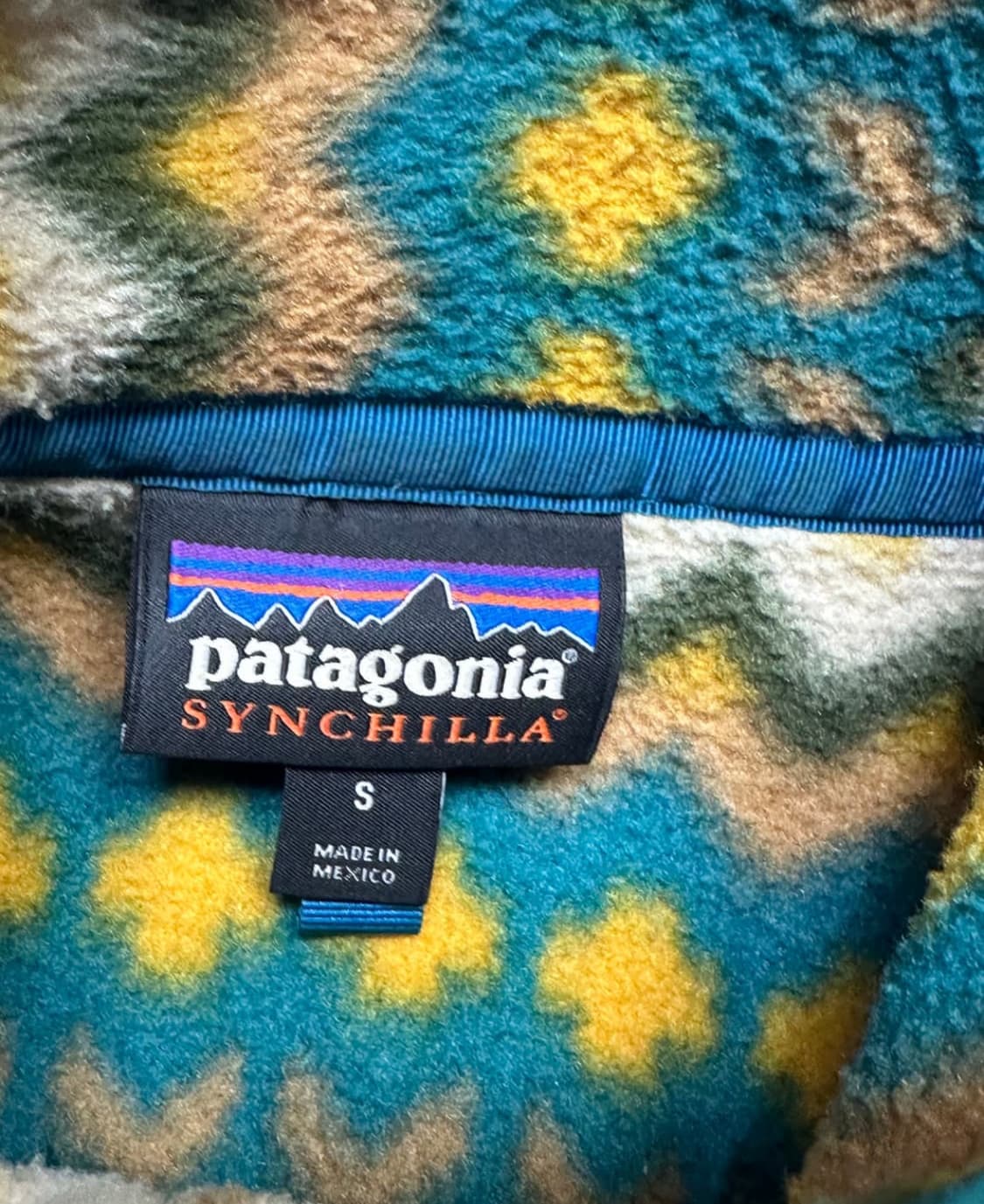 Patagonia patterned Synchilla (S) 상품이미지2