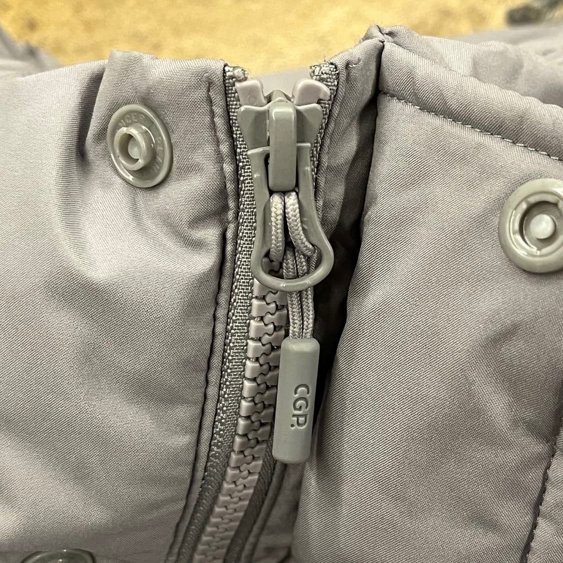 [정품/L] 코드그라피 회색 숏 패딩 점퍼 b18 상품이미지8