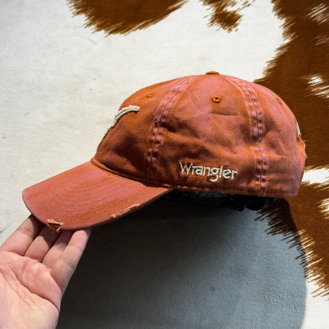 Wrangler 랭글러 롱혼 볼캡 (OS) 상품이미지3