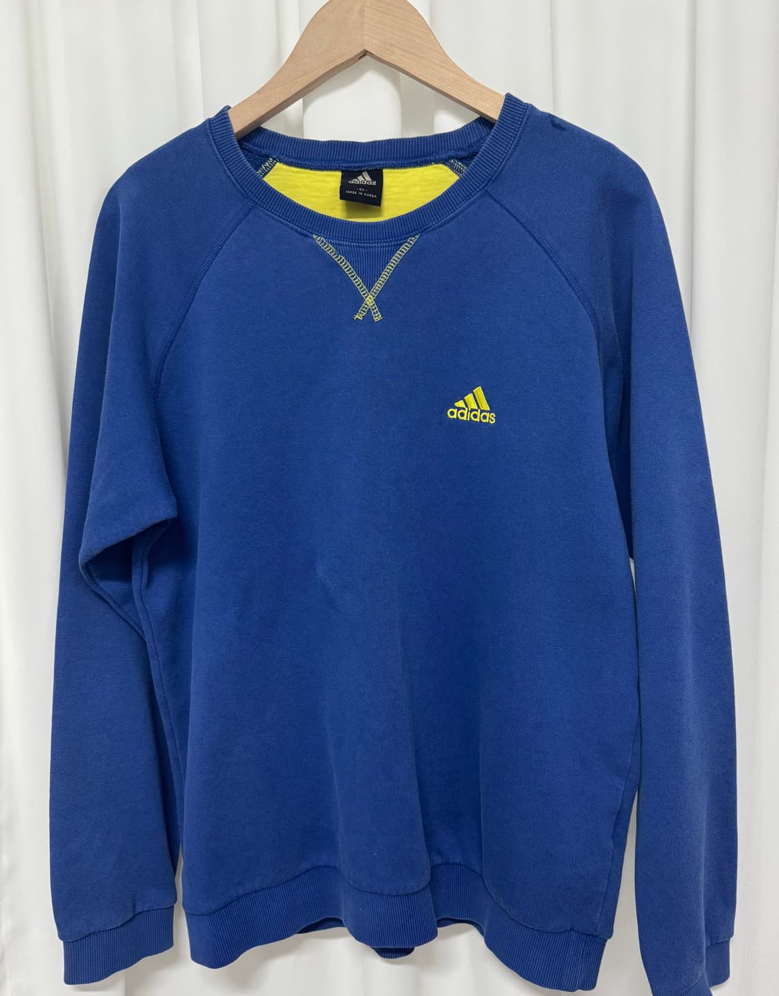 아디다스 기모 맨투맨 상품이미지3