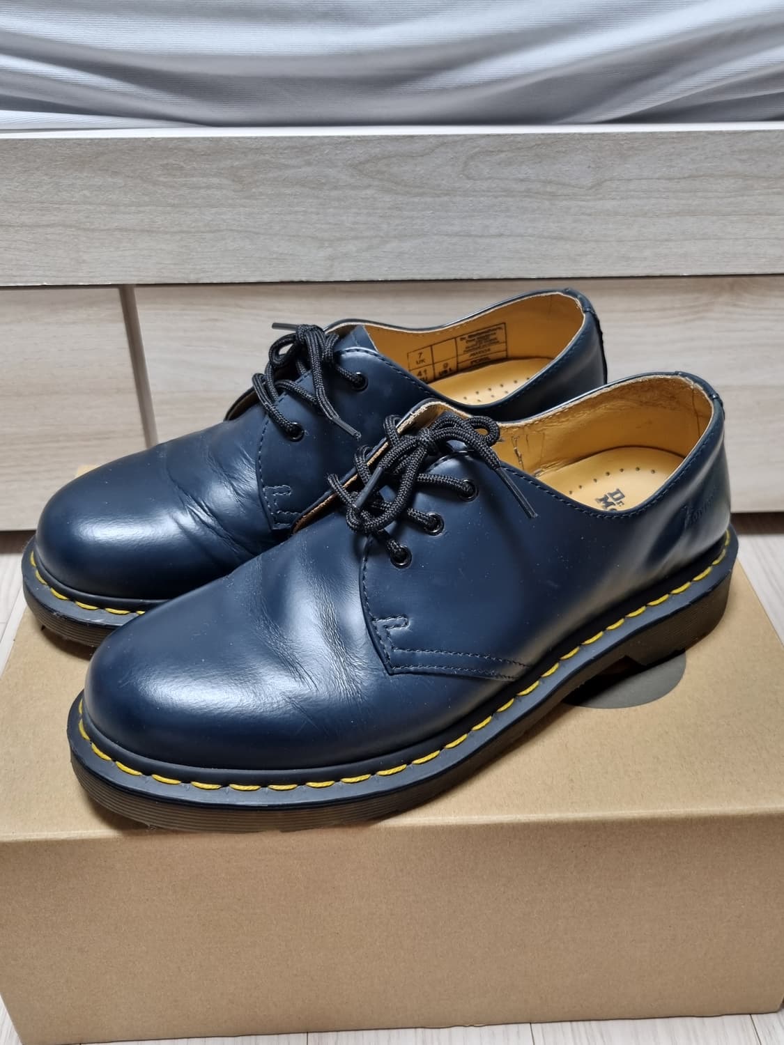 닥터마틴 1461 네이비 UK7 상품이미지1