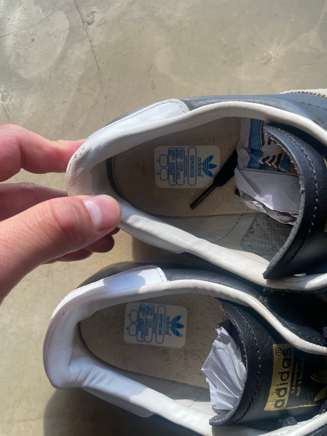 아디다스 슈퍼스타 80s 블랙 화이트 270 상품이미지8