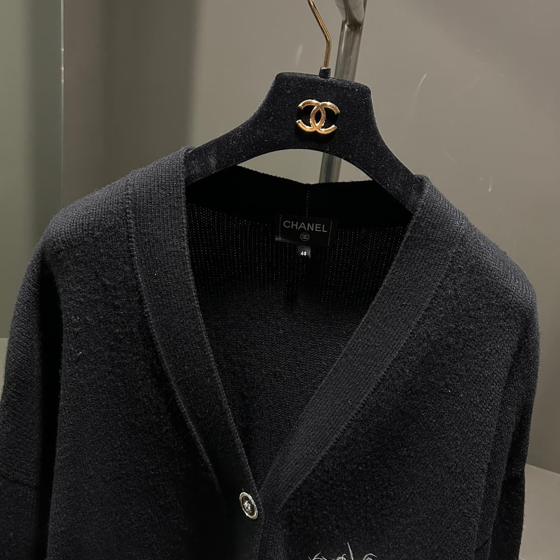 샤넬 터키헤어 캐시미어 가디건 상품이미지2