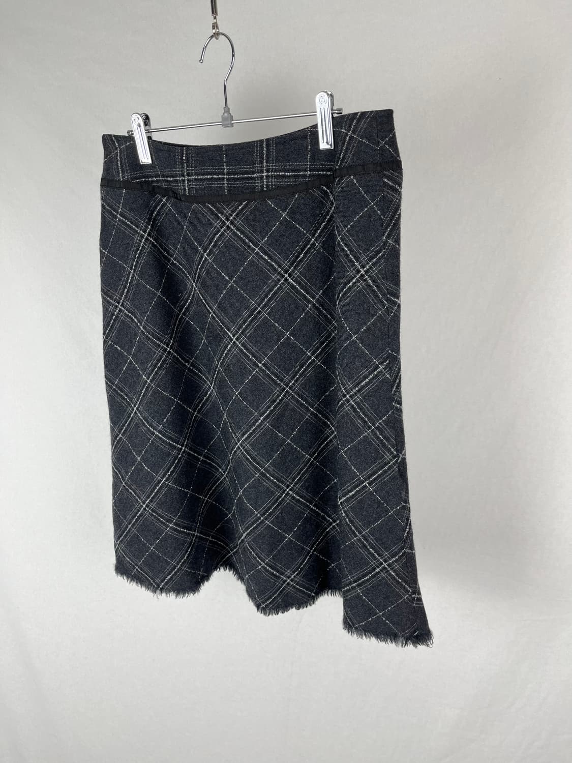 COMME CA ISM 울 체크패턴 스커트  상품이미지2