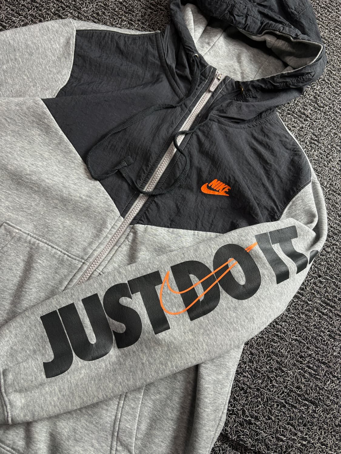 나이키 저스트두잇 사이드라인 우븐 믹스 후디집업 3406 상품이미지3