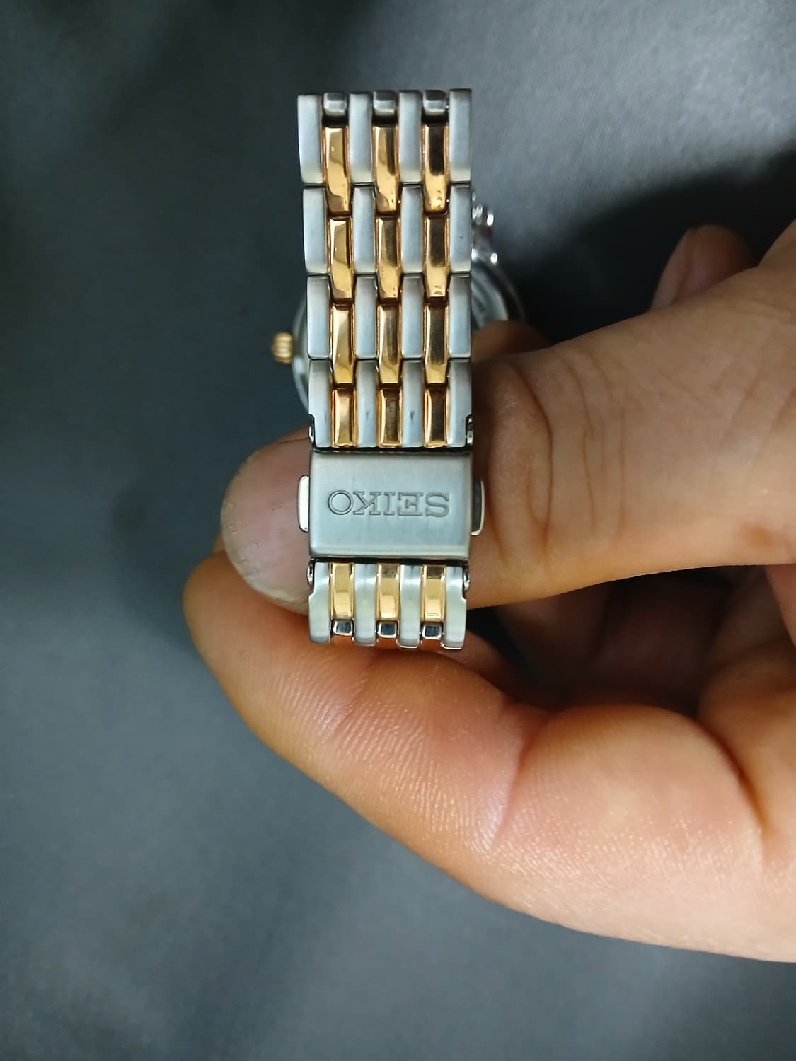 세이코 오토매틱 콤비 시계 상품이미지2