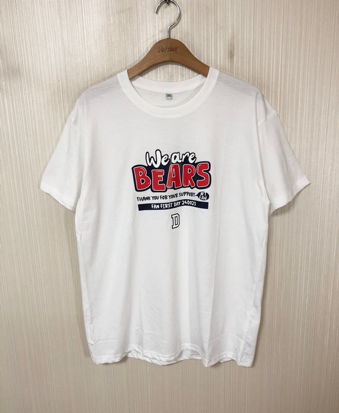 KBO 두산베어스 2024 팬 퍼스트 데이 반팔티셔츠 2XL 상품이미지2