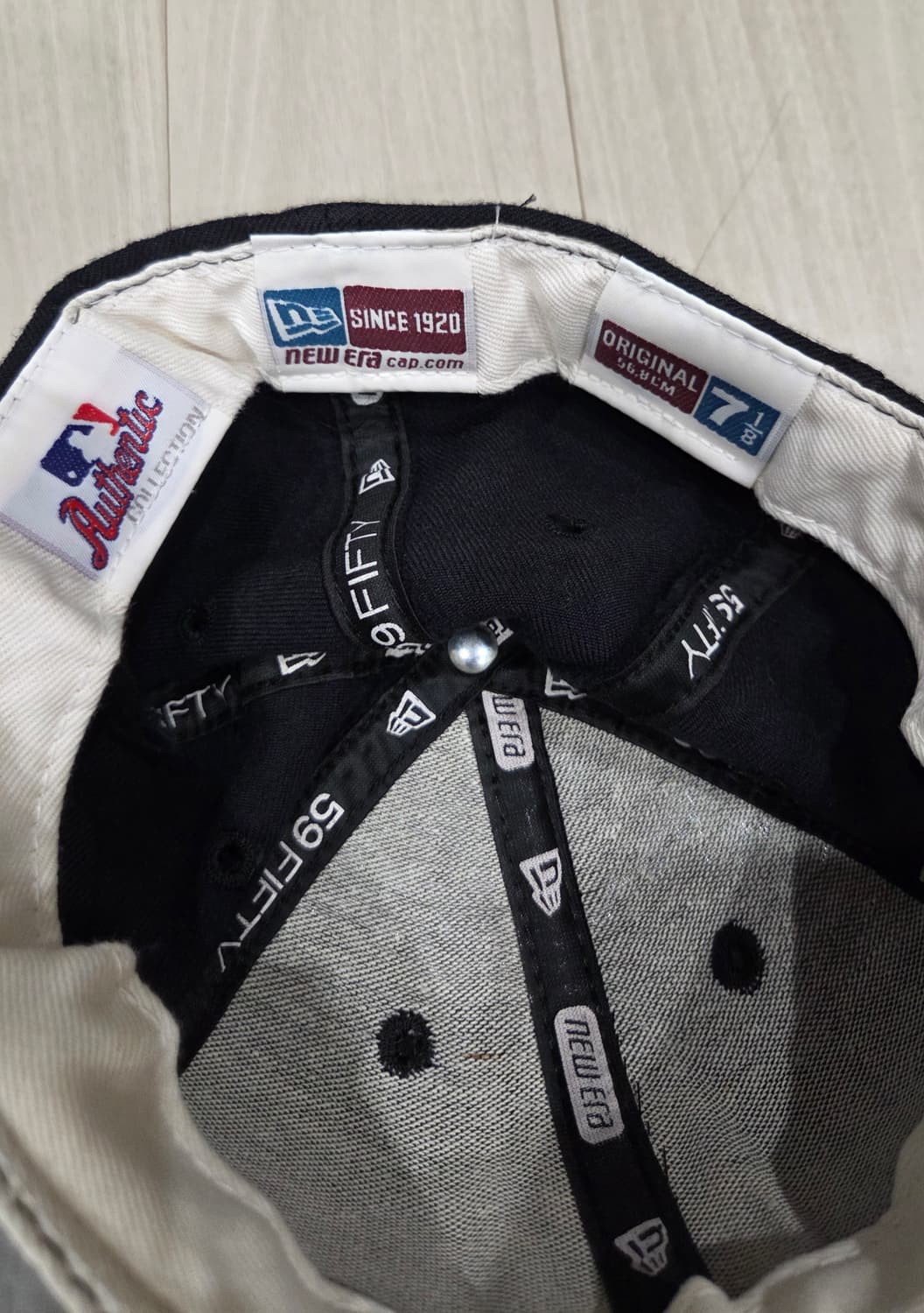 03년도 뉴에라 양키스 100주년 59fifty 모자 상품이미지3