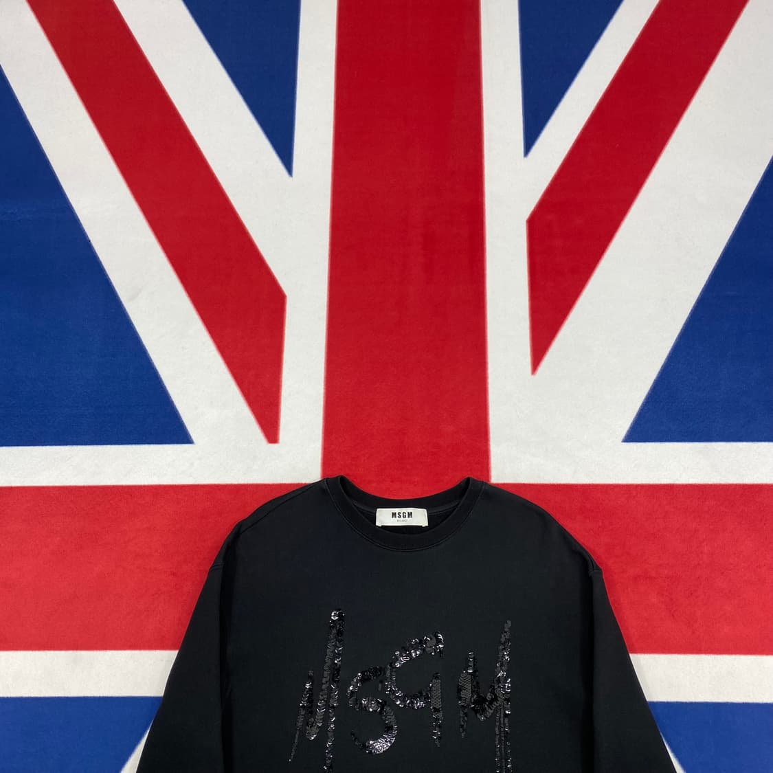 MSGM 스팽글로고 맨투맨 M  상품이미지2