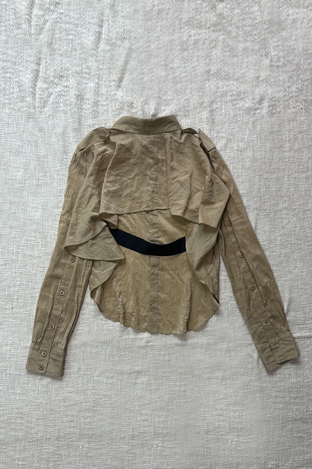 UNDERCOVER Open-Back Cut-Out Shirt 상품이미지6