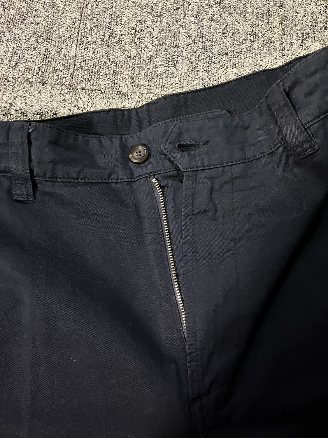 Drake’s 베이직 치노 플랫 프론츠 팬츠 네이비 상품이미지2