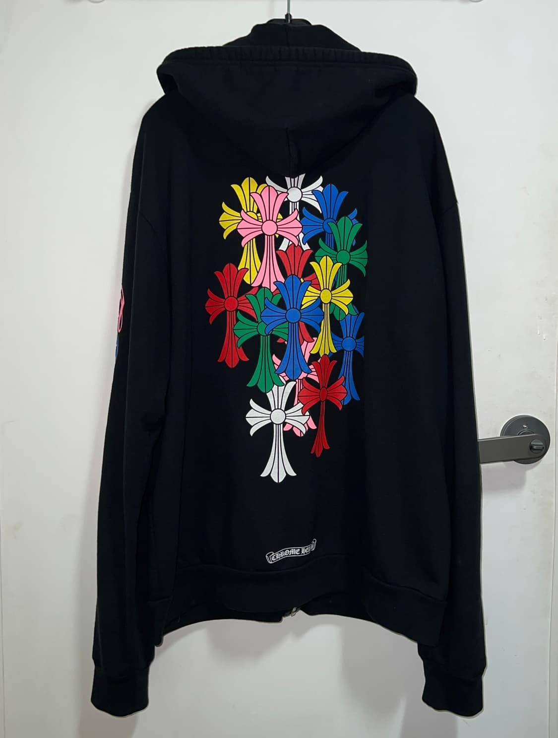 [M] 크롬하츠 멀티컬러 크로스 후드집업 초판 상품이미지4