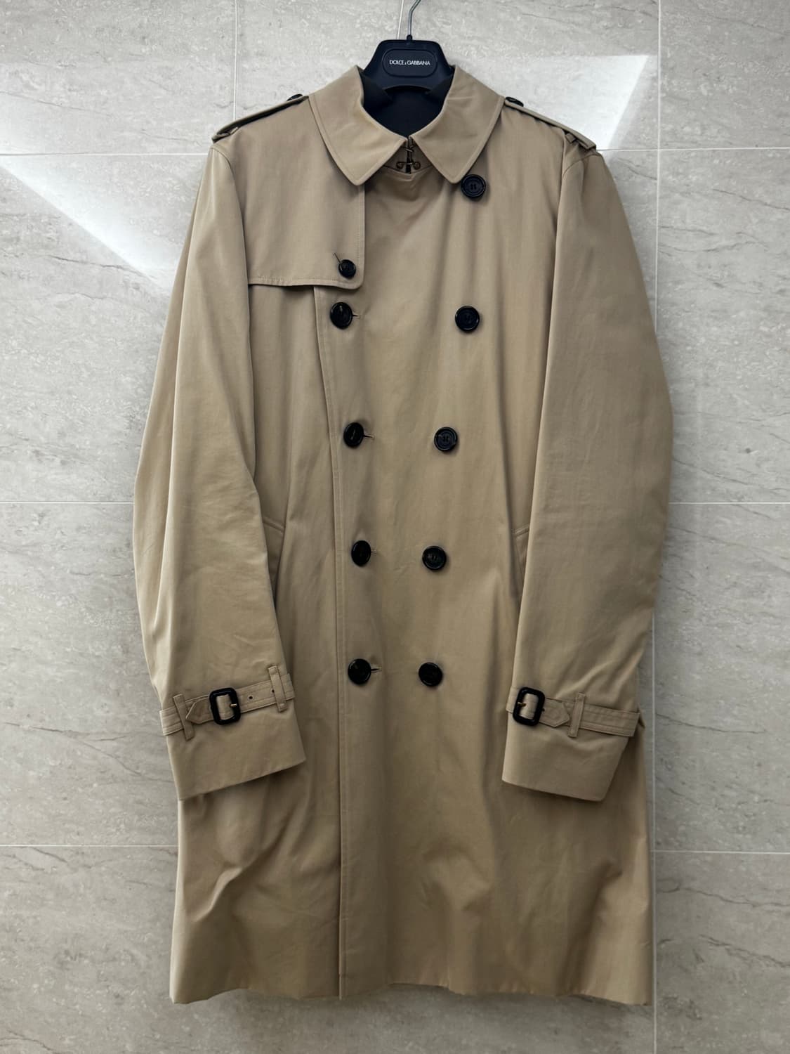 [남성] 버버리 켄싱턴 헤리티지 트렌치코트 상품이미지1