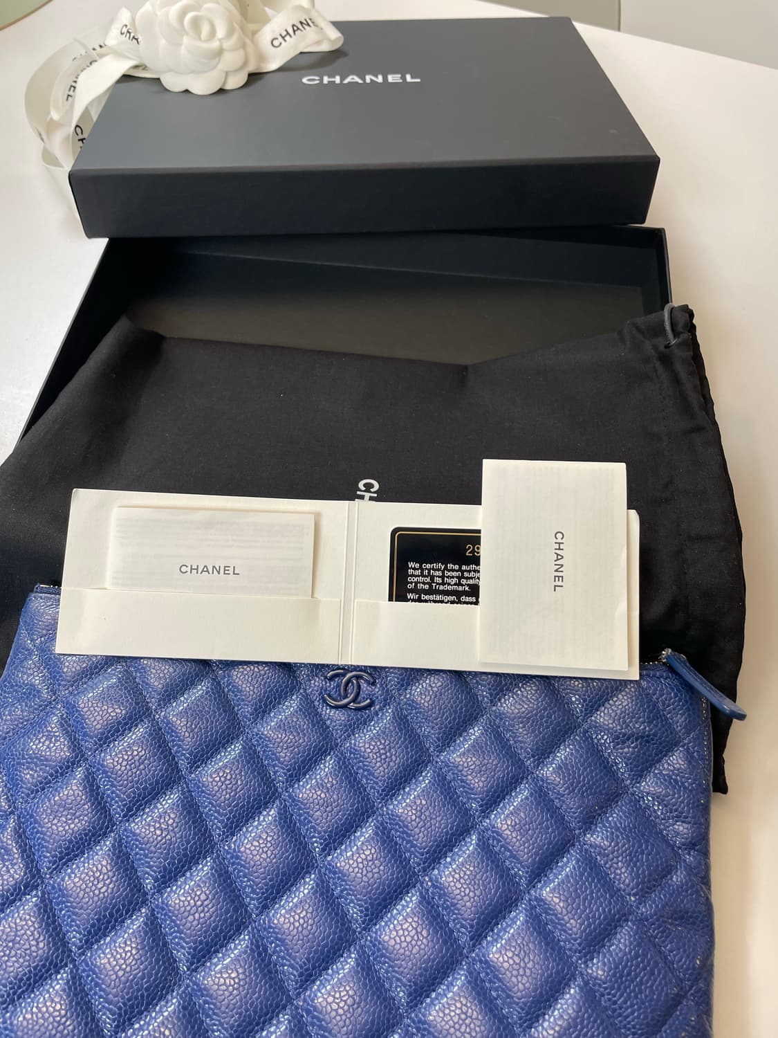 샤넬캐비어클러치한정판-정품 29번- 상품이미지2