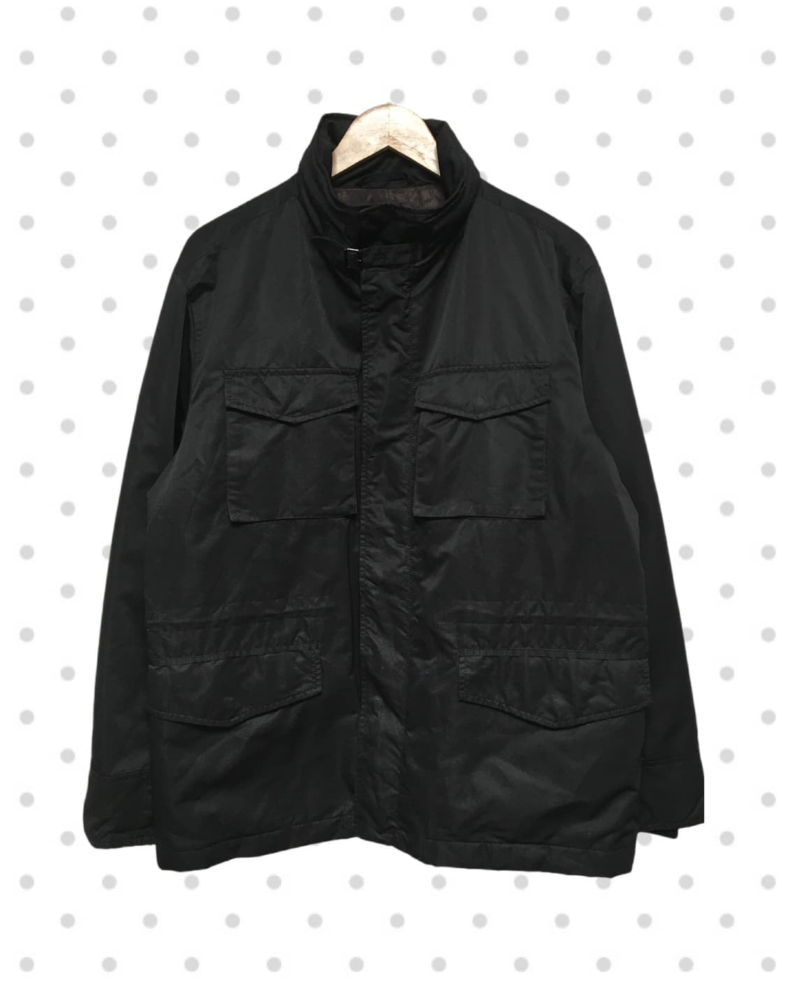 vintage utility field jacket black 상품이미지6