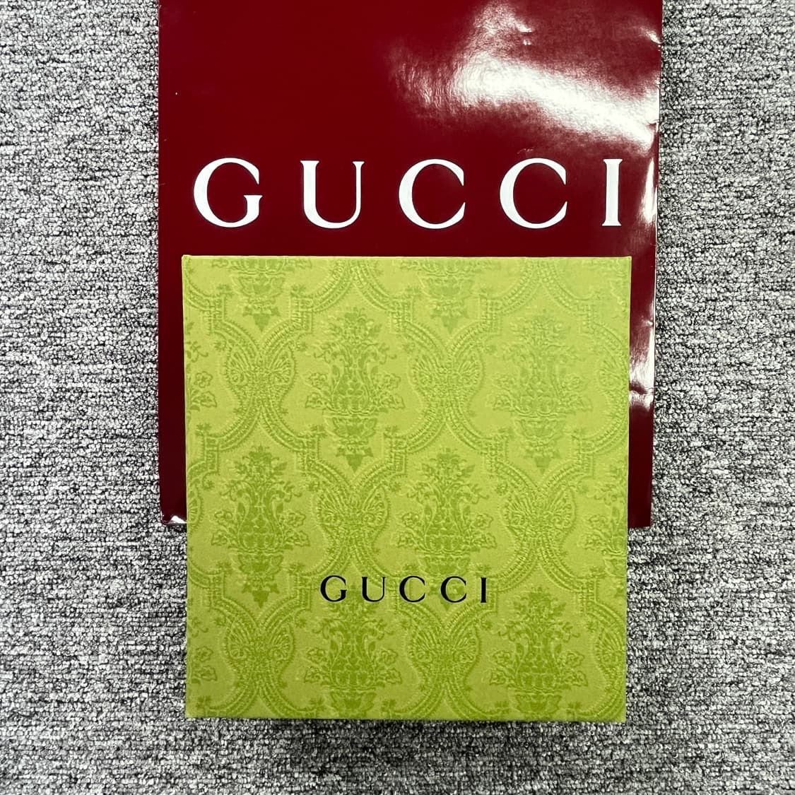 새상품 구찌 양말 인터로킹 G 웹 울 양말 화이트 상품이미지10