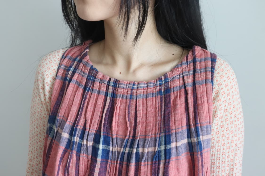 [Kapital] Check Tunic Dress 상품이미지7