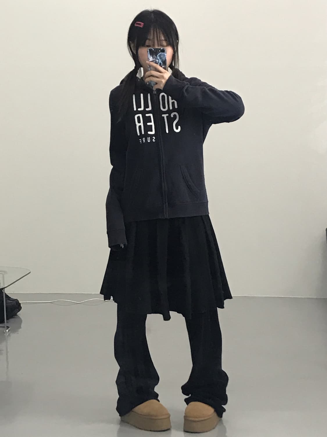 Hollister Graphic Zip Up Hoodies 상품이미지1