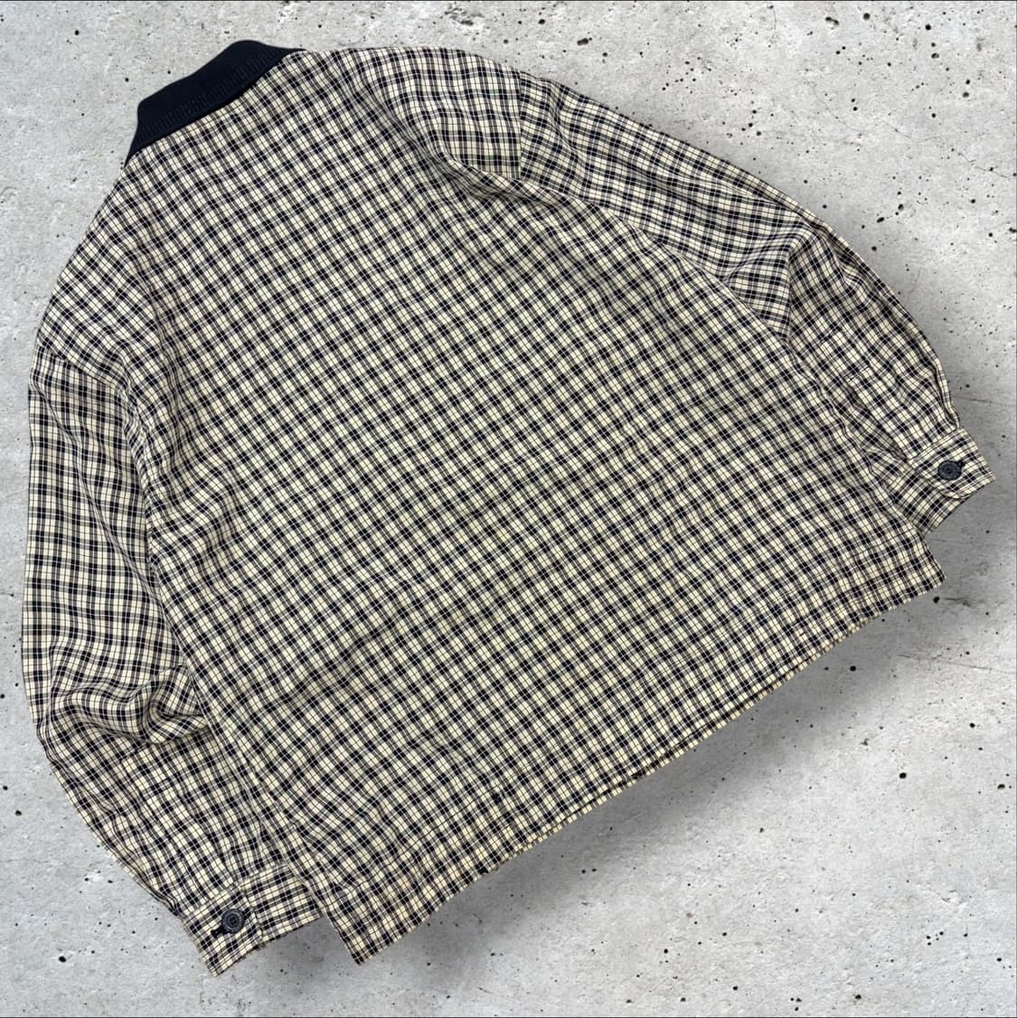 [95] YSL 입생로랑 뿌르 옴므 체크 셔츠 자켓 D697 상품이미지2