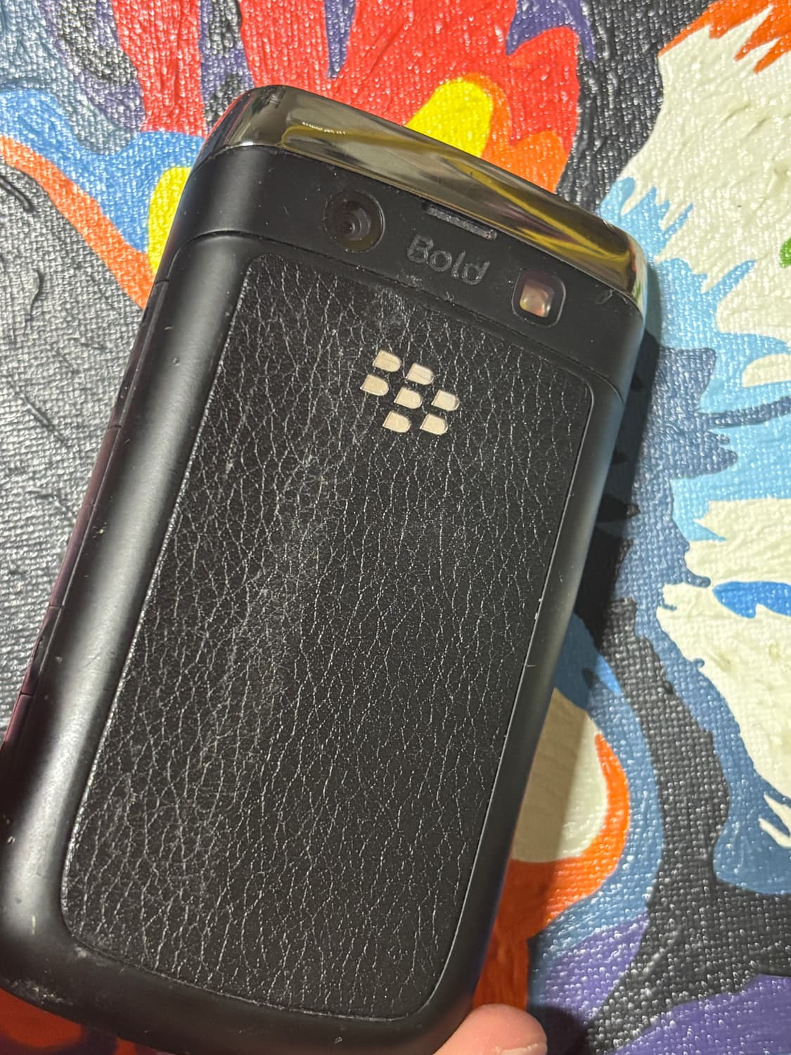 빈티지)블랙베리 볼드 9700 폰 수집 인테리어 소품외 사용 상품이미지10