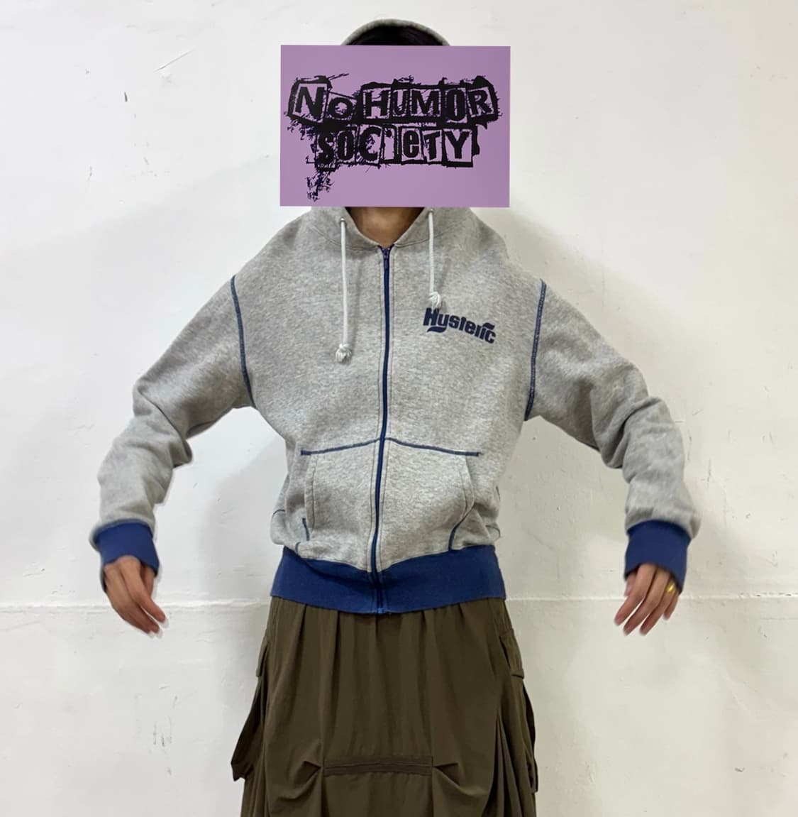 Hysteric Glamour 히스걸 빅 로고 후드집업 상품이미지8