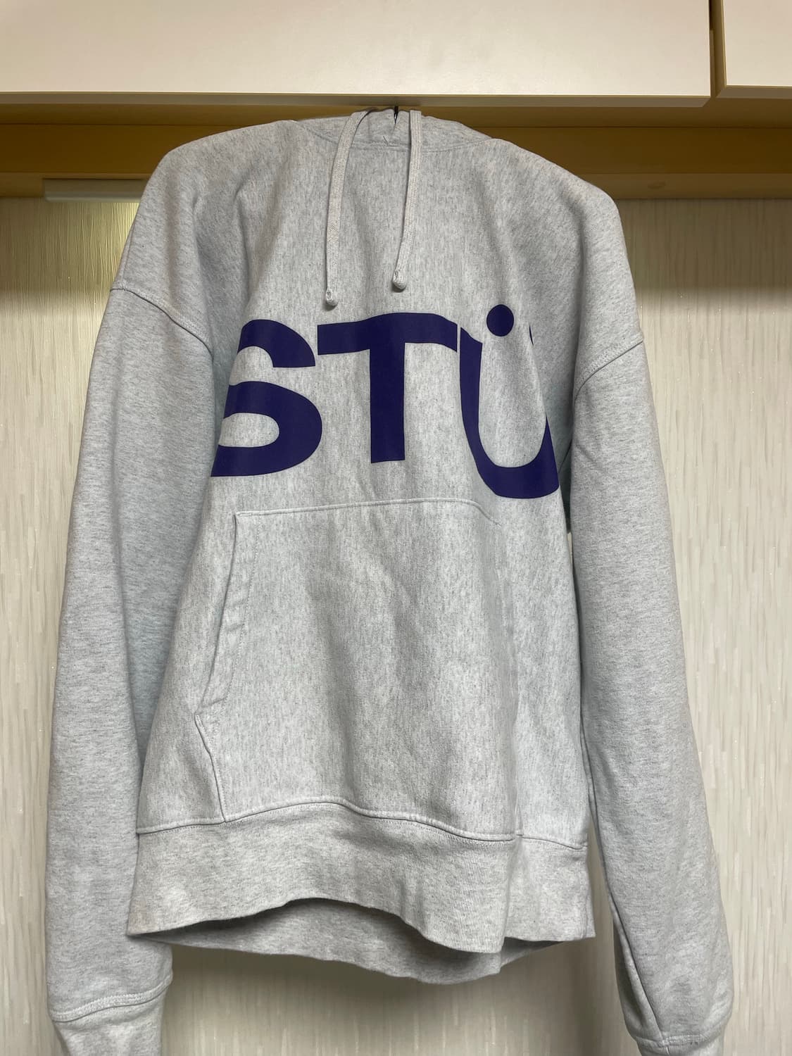 스투시 올 캡스 후드 애쉬 헤더 상품이미지3