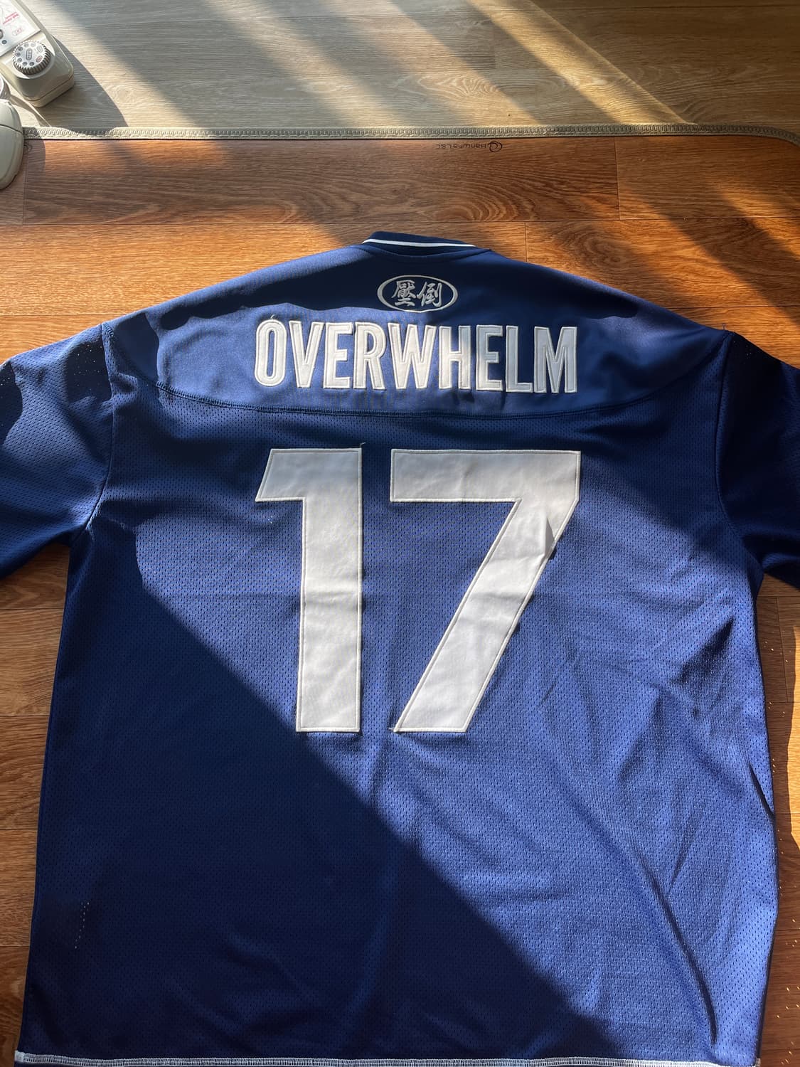 [M]압도 아치로고 럭비져지 네이비 상품이미지4