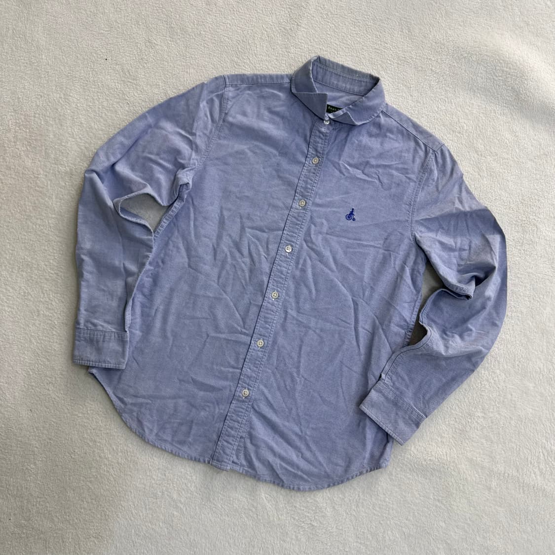 90 빈폴 레이디스 솔리드 긴팔 셔츠 0327T 상품이미지1