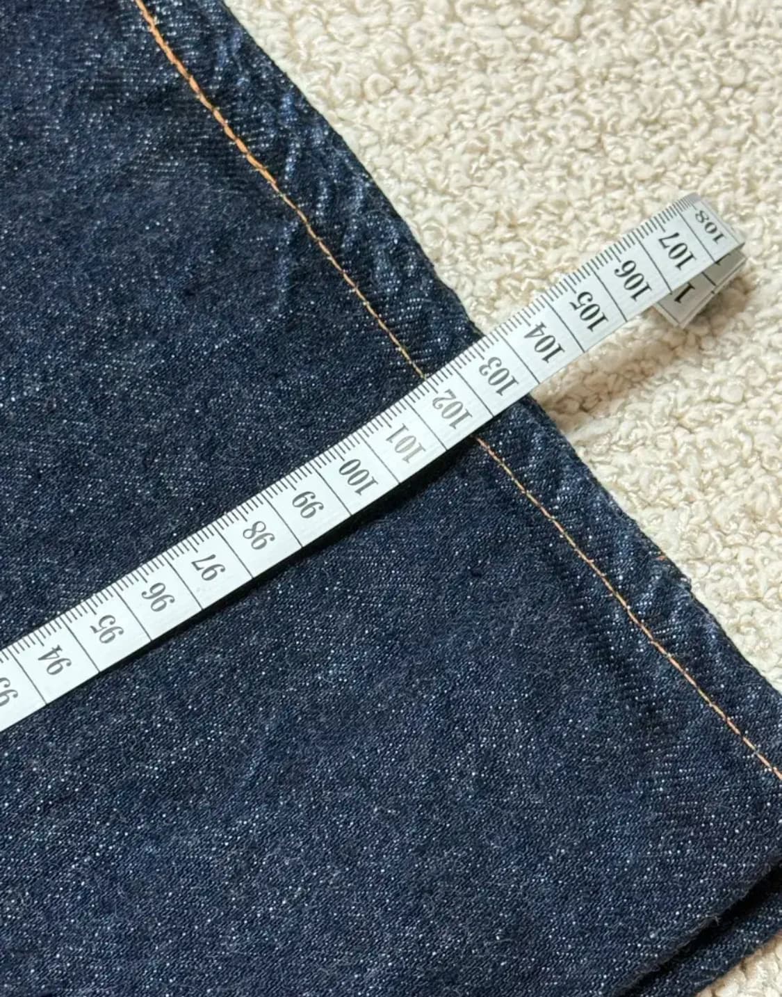 [40, 31] 그라프제로 graphzero 복각 데님 셋업 상품이미지8