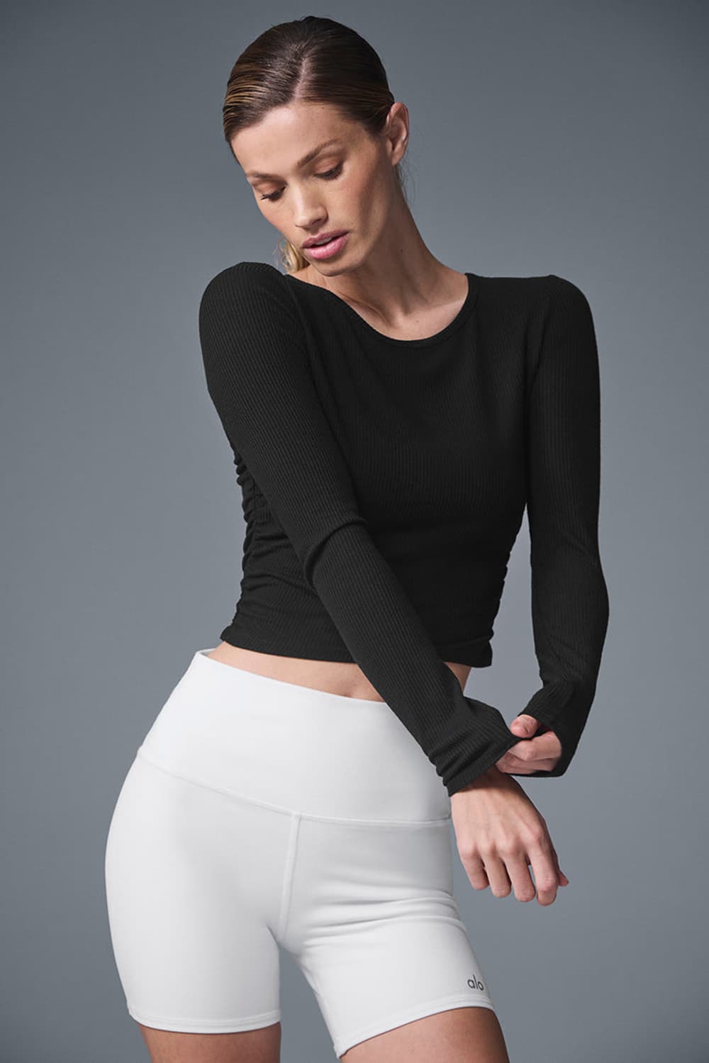 알로 gather long sleeve 롱슬리브(S) 상품이미지2