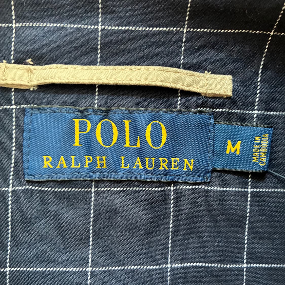 Polo  폴로 랄프로렌 신형 자수 베이지 나일론 스윙톱 자켓 상품이미지4
