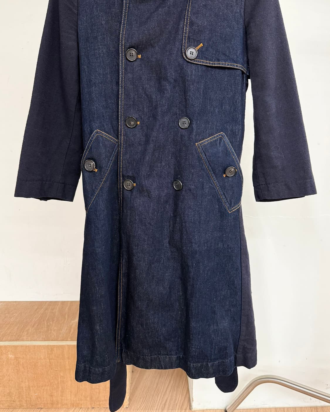 마르니 데님 에디션 라운드넥 코트  상품이미지5