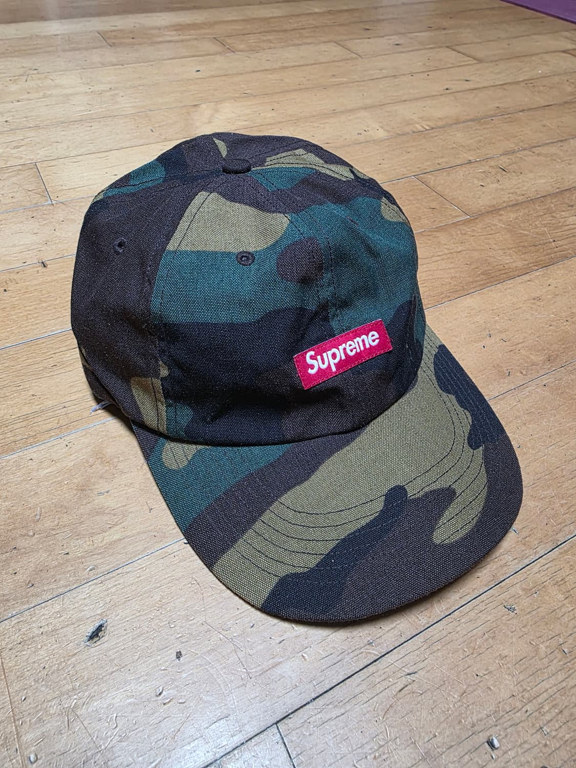 슈프림 코듀라 스몰로고 캡 상품이미지1