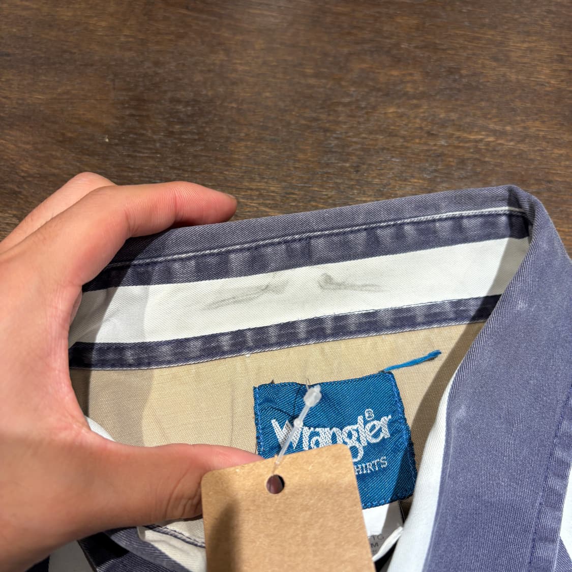 랭글러 웨스턴 긴팔 스트라이프 셔츠 상품이미지10