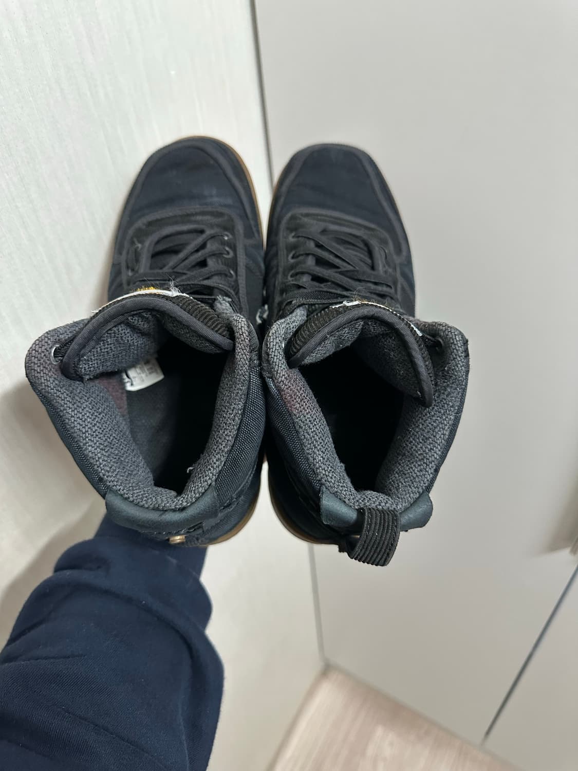 나이키 x 칼하트 반달 하이 블랙 250 상품이미지6