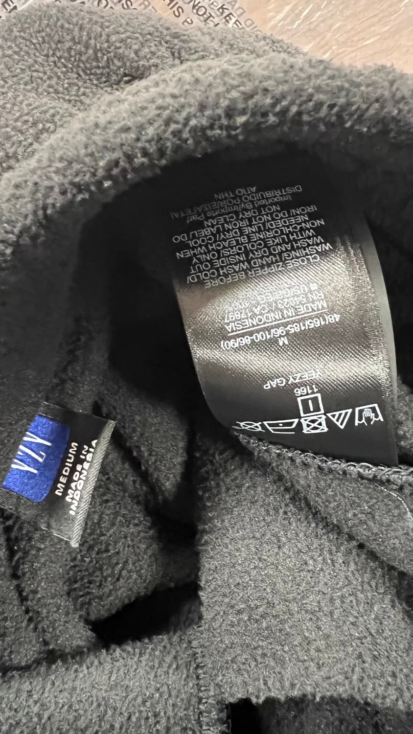 (새상품)이지갭 폴라플리스 팬츠 블랙M 상품이미지3