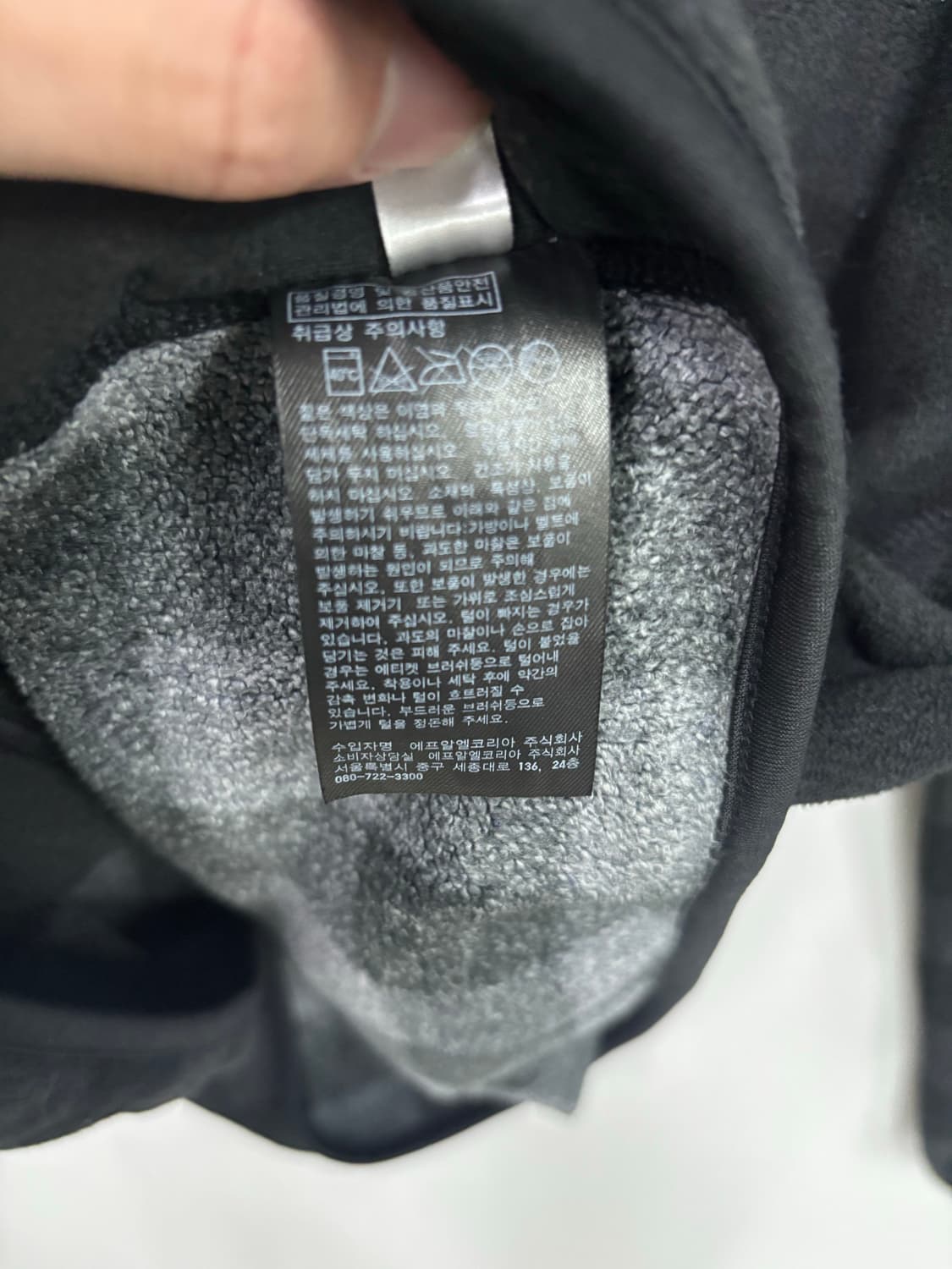 유니클로 체크 후리스 상품이미지3