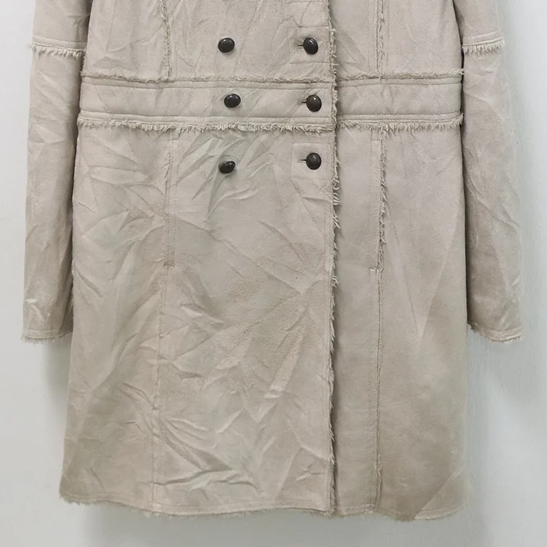 콤사이즘 스웨이드 퍼 더플코트 61399 상품이미지4