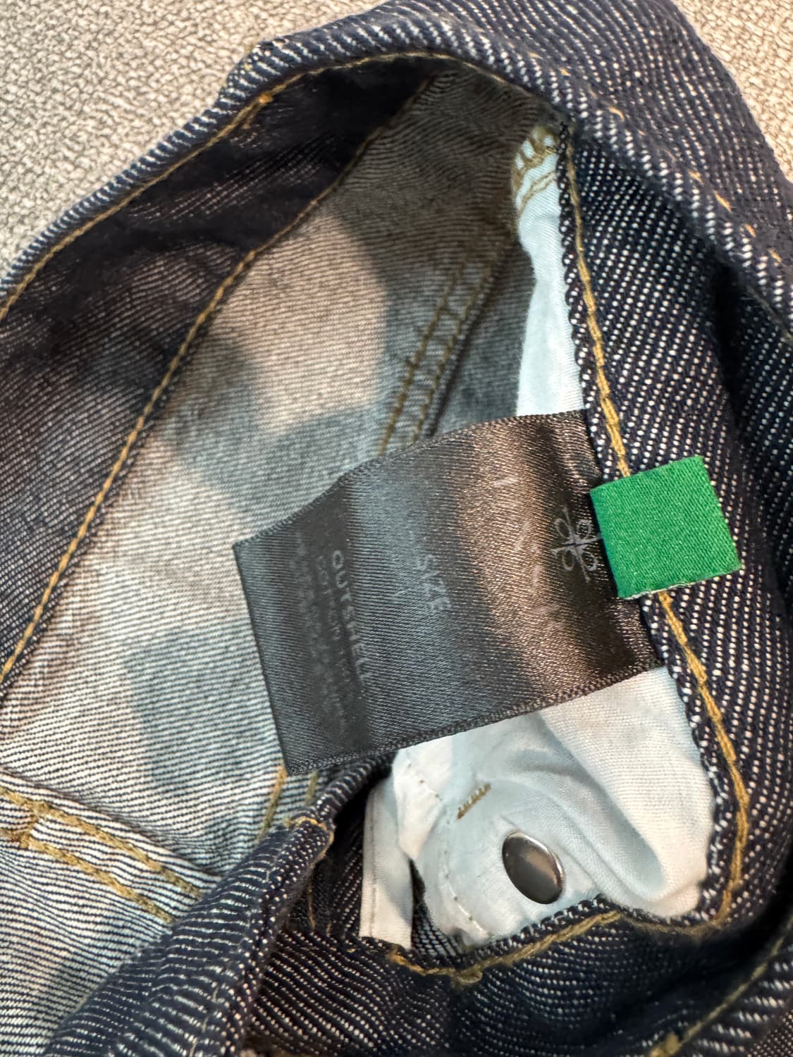 Dnsr 시그니처 플레어 데님 팬츠 인디고 L  상품이미지8