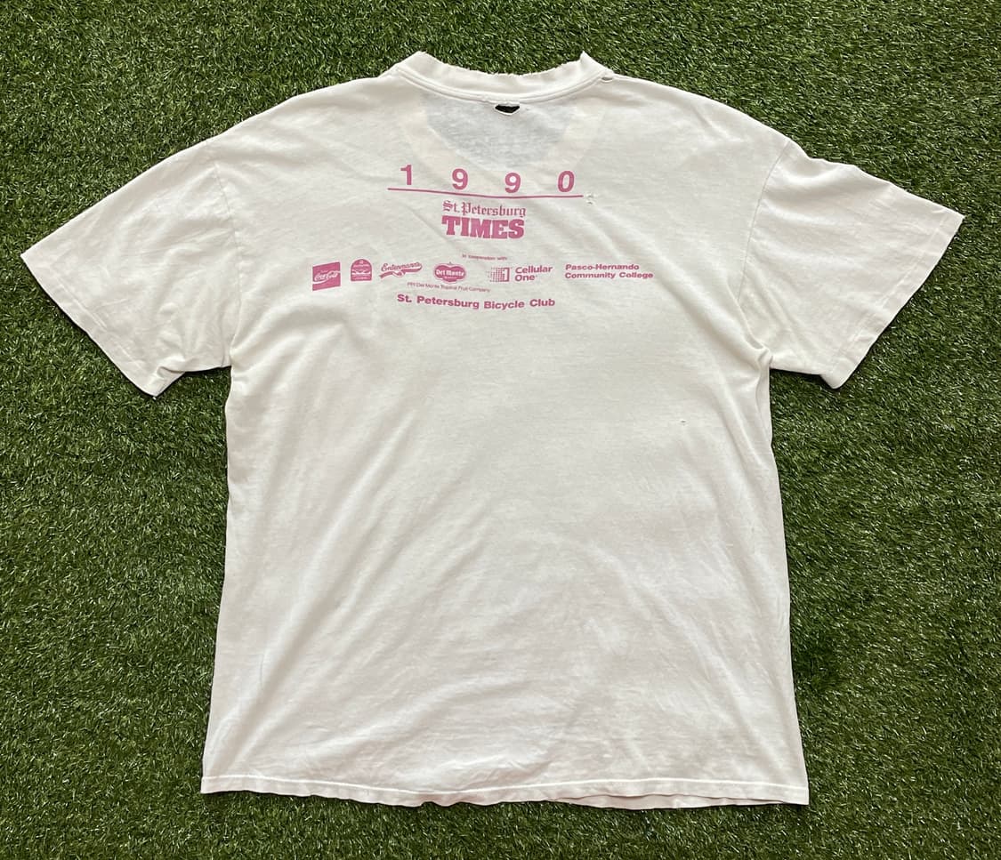 90s 빈티지 바이시클 투어 티셔츠 상품이미지2