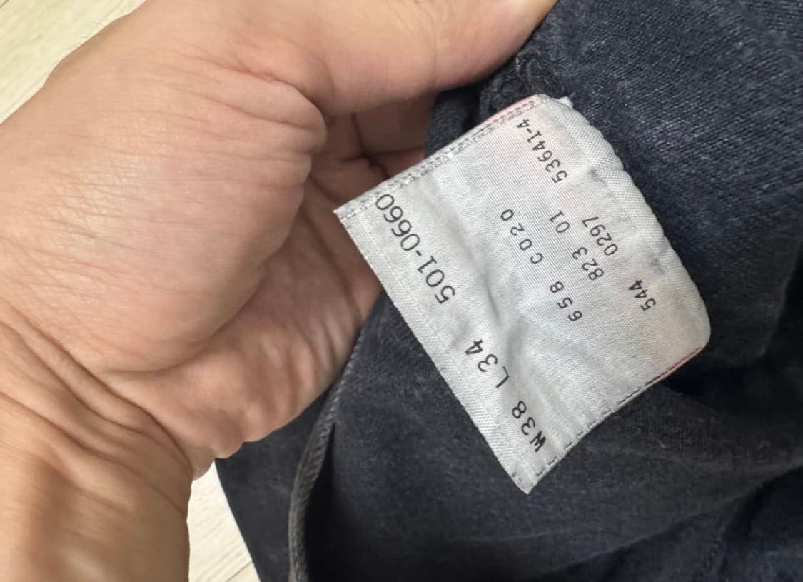 90s USA 리바이스 501 38•34 상품이미지4