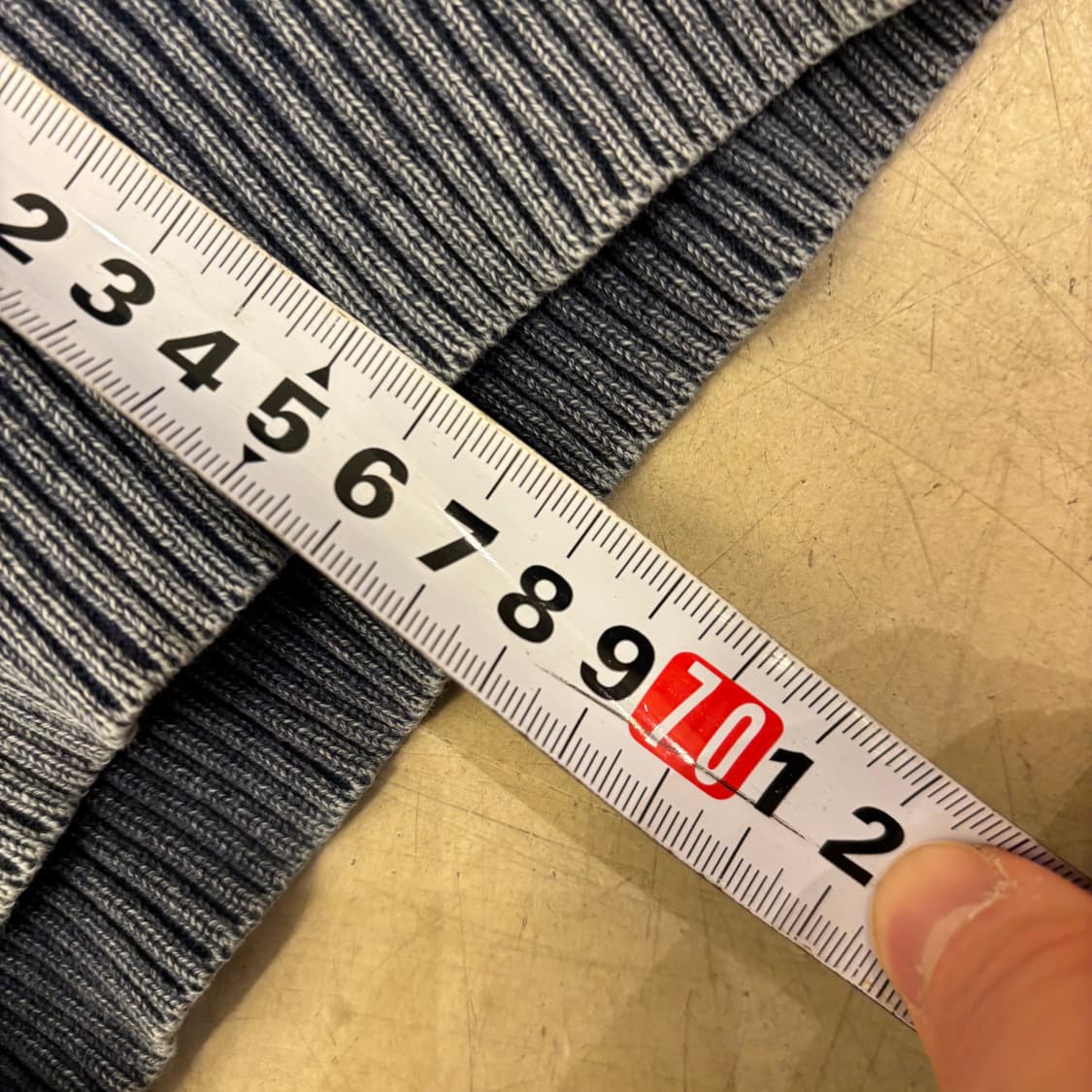 빈티지 블루 워싱 후드집업 상품이미지4