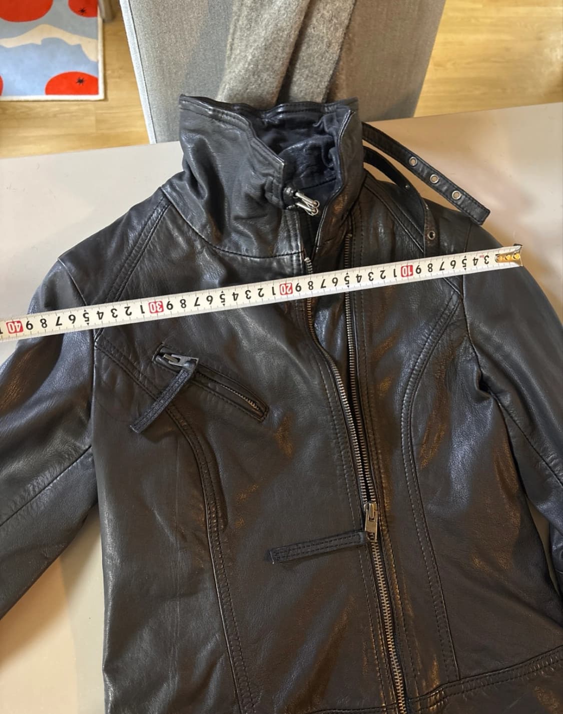 All saints leather jacket 44 상품이미지5