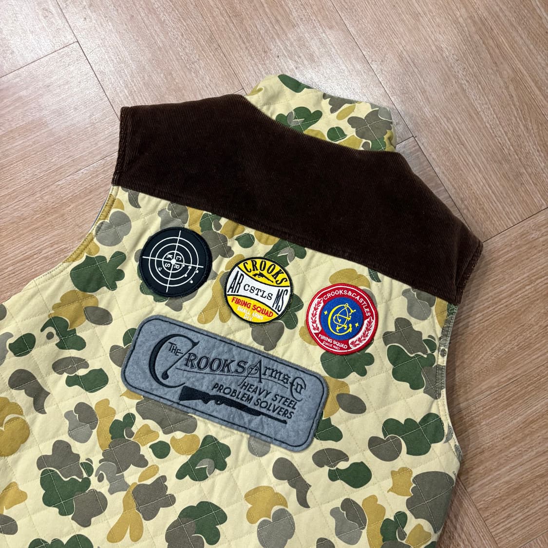 빈티지 카모 베스트 상품이미지7